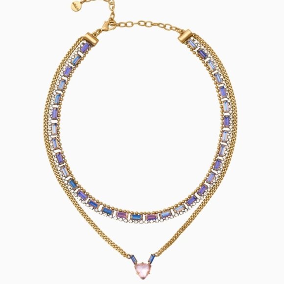 Stella & Dot X Rebecca Minkoff  | Vintage Gold +Crystal "Pixie" Choker N… - Picture 2 of 10